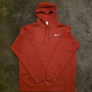 Nike Red Pullover Hoodie